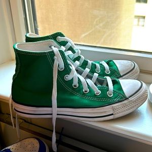 Green Converse Women's